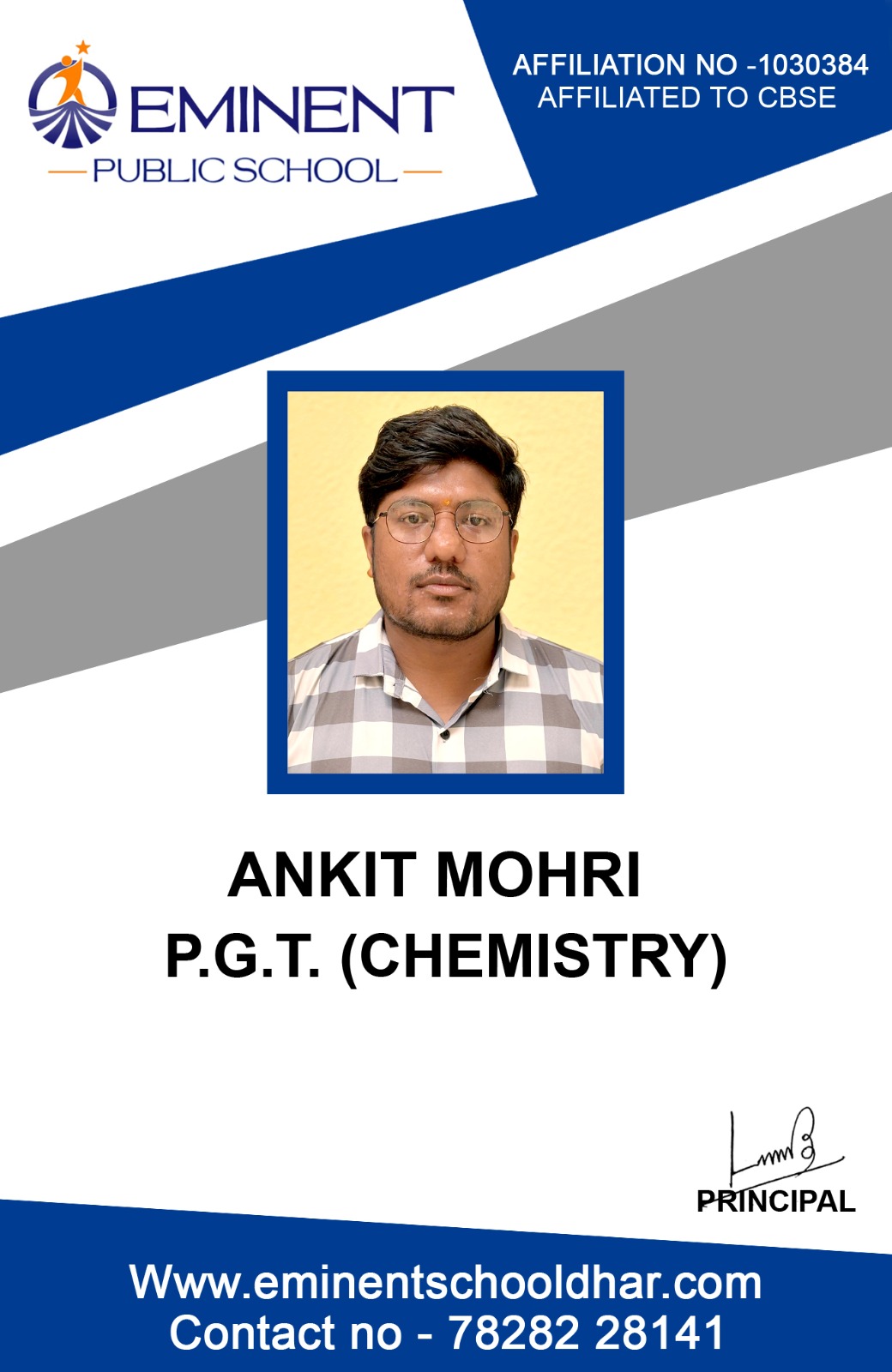 MR. ANKIT MOHRI