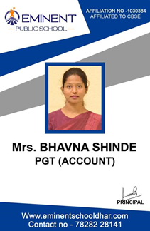 MRS. BHAVNA SHINDE